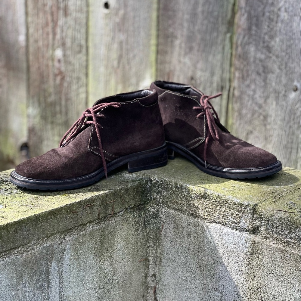 Gordon Rush dark brown suede ankle boots 39